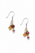 IRIS VINE · Mixed Gemstone Earrings