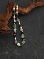 WILDERNESS ESSENCE · Green Quartz & Prehnite Necklace