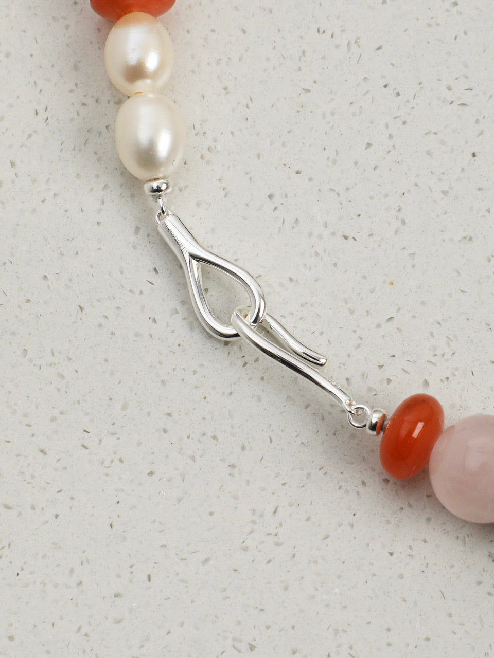 WILDERNESS ESSENCE · Green Quartz & Prehnite Necklace