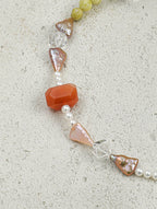 DAWN CRAG · Baroque Pearl & Citrine Necklace