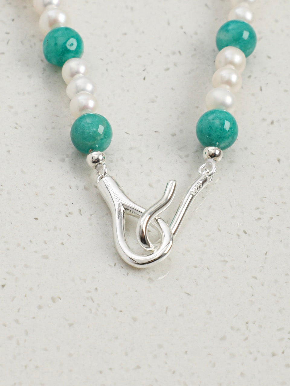 AMAZON TIDE · Amazonite & Quartz Necklace