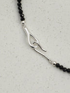 FOREST SHARD · Smoky Quartz & Malachite Necklace