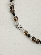 SMOKY ORDER · Quartz & Tourmaline Necklace