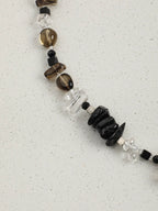 SMOKY ORDER · Quartz & Tourmaline Necklace