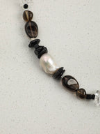 SMOKY ORDER · Quartz & Tourmaline Necklace