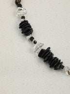 SMOKY ORDER · Quartz & Tourmaline Necklace