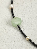 NOCTURNE TRACE · Agate & Tourmaline Necklace