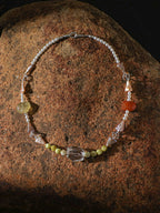 DAWN CRAG · Baroque Pearl & Citrine Necklace