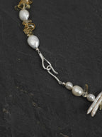GOLDEN HARVEST · Citrine & Baroque Pearl Necklace
