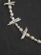 GOLDEN HARVEST · Citrine & Baroque Pearl Necklace