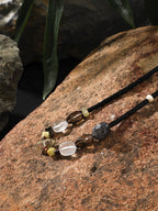 OBSIDIAN RAMPART · Multi-Stone Necklace