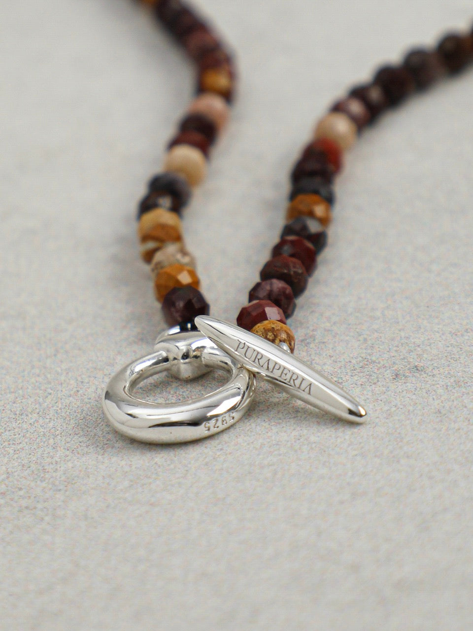 OAKEN AXIS · Yellow Jasper Necklace