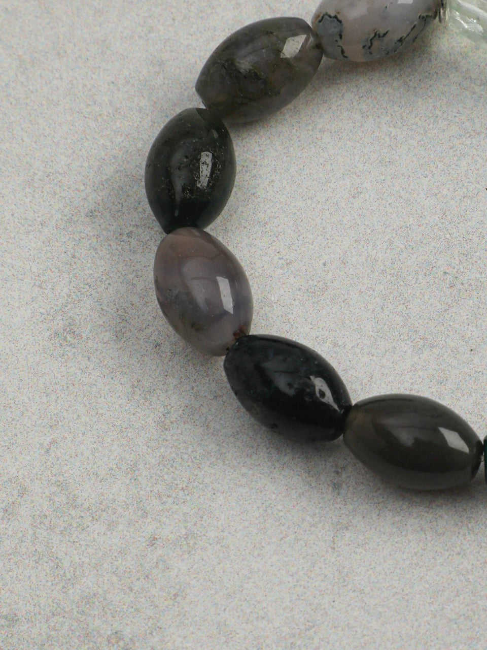 VERDANT TRACE · Green Quartz & Malachite Bracelet