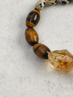 AMBER CORE · Citrine & Tiger's Eye Bracelet