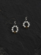 DAWN GLARE · Citrine & Pearl Earrings