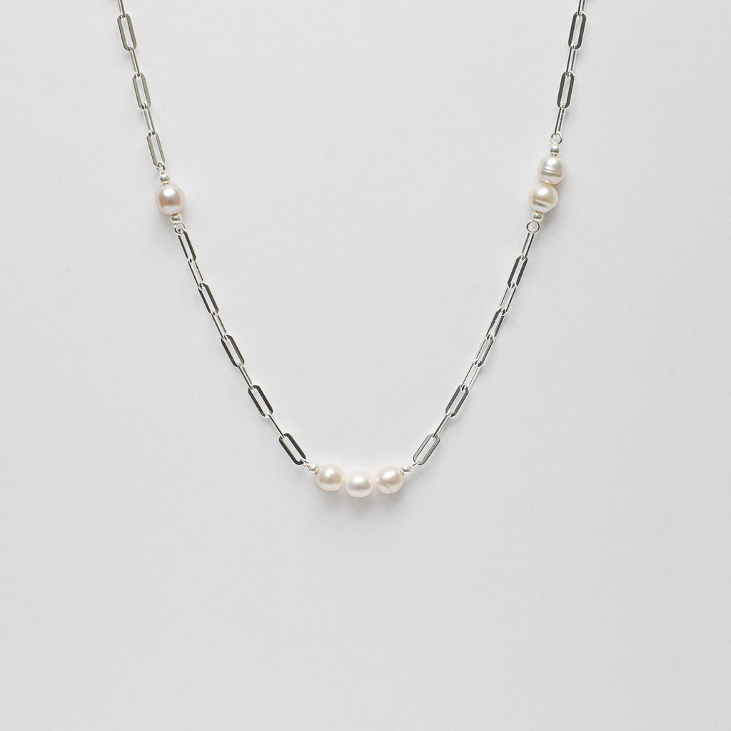SILVER TIDAL · Sterling Silver Long Necklace