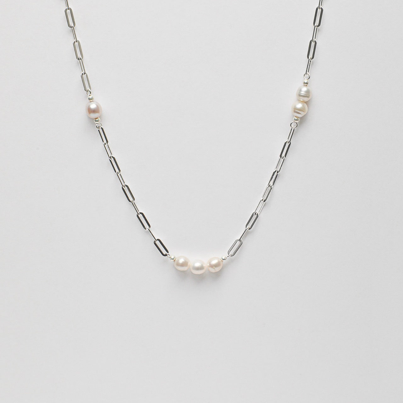 SILVER TIDAL · Sterling Silver Long Necklace