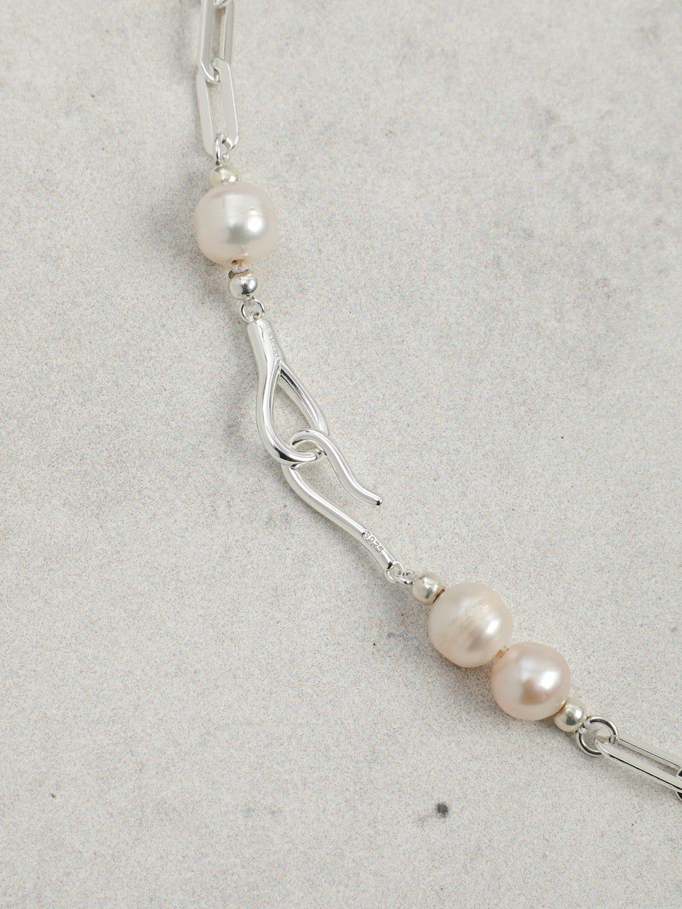 SILVER TIDAL · Sterling Silver Long Necklace