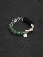 VERDANT CORE · Onyx & Aventurine Bracelet