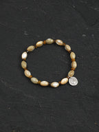 SHELL CORE · Trochus Shell & Tiger's Eye Bracelet