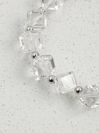 GLAZED PRISM · Rhombus Crystal & Shell Bracelet