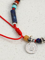 AZURE TIDE · Lapis & Raw Mineral Bracelet