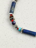 AZURE TIDE · Lapis & Raw Mineral Bracelet
