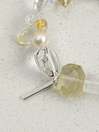 AMBER FLUX · Citrine & Quartz Bracelet