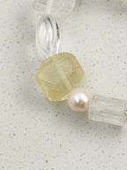 AMBER FLUX · Citrine & Quartz Bracelet