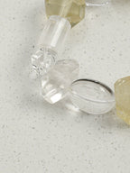 AMBER FLUX · Citrine & Quartz Bracelet