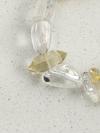 AMBER FLUX · Citrine & Quartz Bracelet