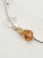 AMBER VINE · Citrine & Quartz Necklace