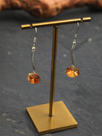 AMBER ARC · Faceted Citrine Earrings