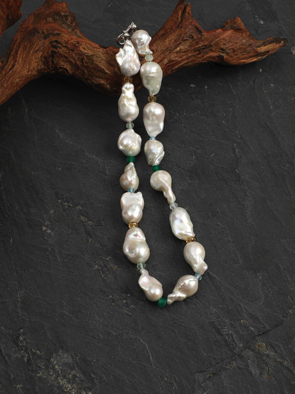 SPLENDID VINE · Multi-Stone Necklace