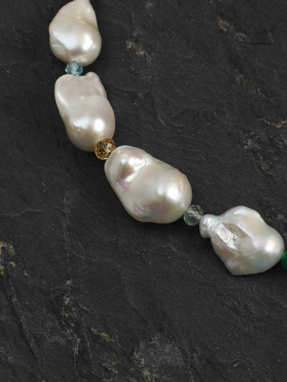 SPLENDID VINE · Multi-Stone Necklace