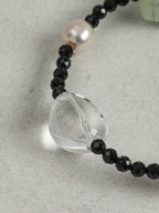 EMERALD & OBSIDIAN GLOW · Multi-Stone Bracelet
