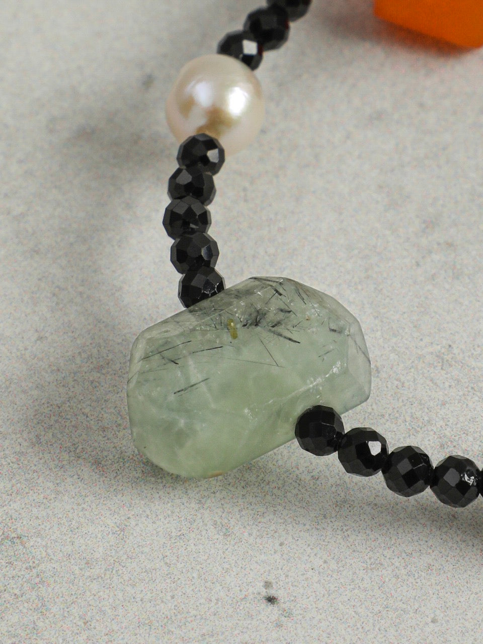 EMERALD & OBSIDIAN GLOW · Multi-Stone Bracelet