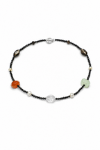 NOCTURNE TRACE · Agate & Tourmaline Necklace