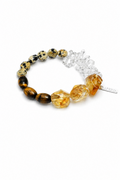 AMBER CORE · Citrine & Tiger's Eye Bracelet