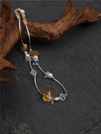 AMBER VINE · Citrine & Quartz Necklace