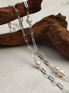 SILVER TIDAL · Sterling Silver Long Necklace