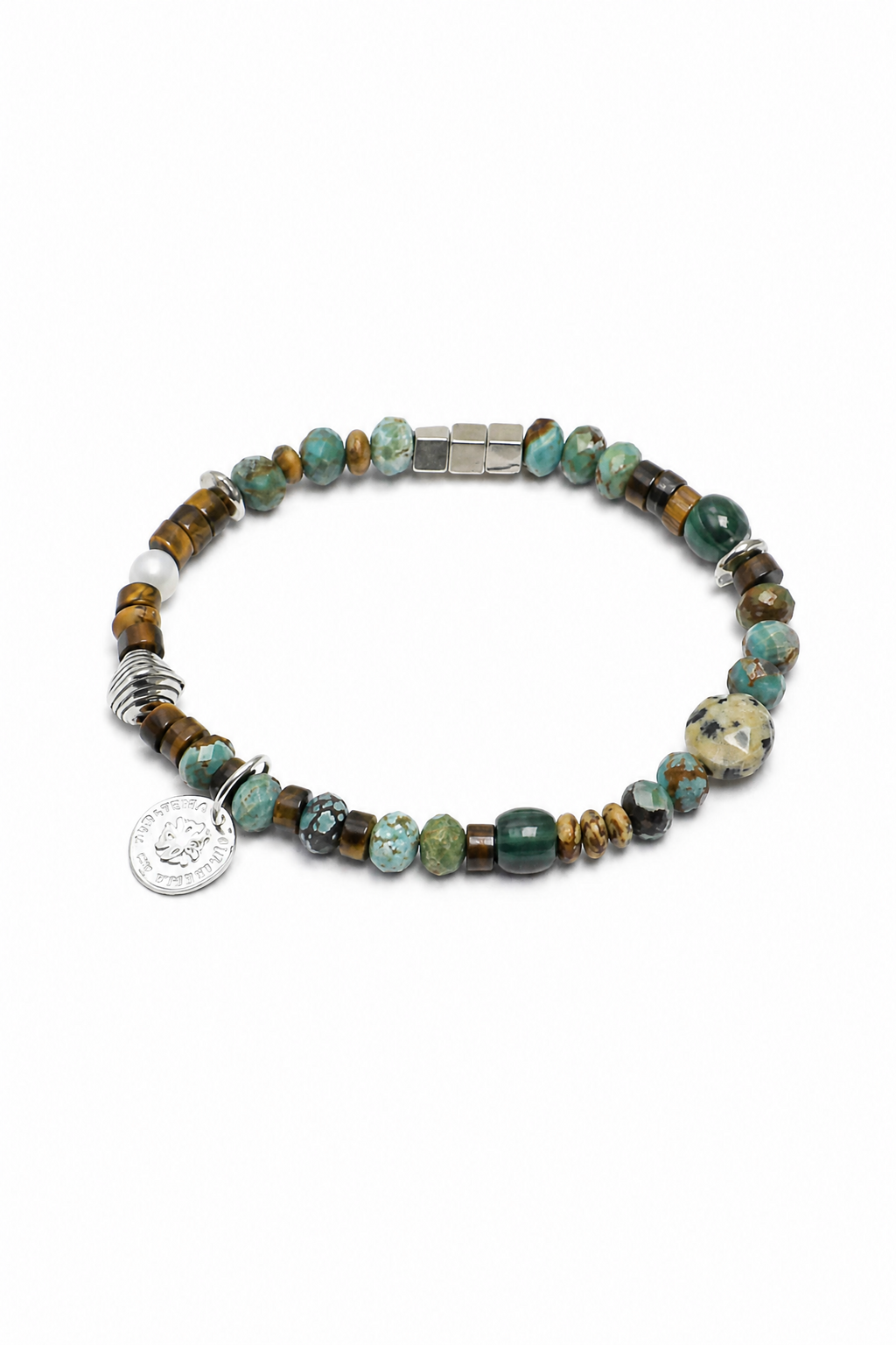 AMBER PINE · Multi-Stone Bracelet