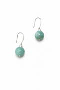 AMAZON DROP · Amazonite Sphere Earrings