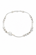 STARK INK · Clear Quartz & Tourmaline Necklace