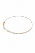 PALE WILD · Baroque Pearl & Citrine Necklace