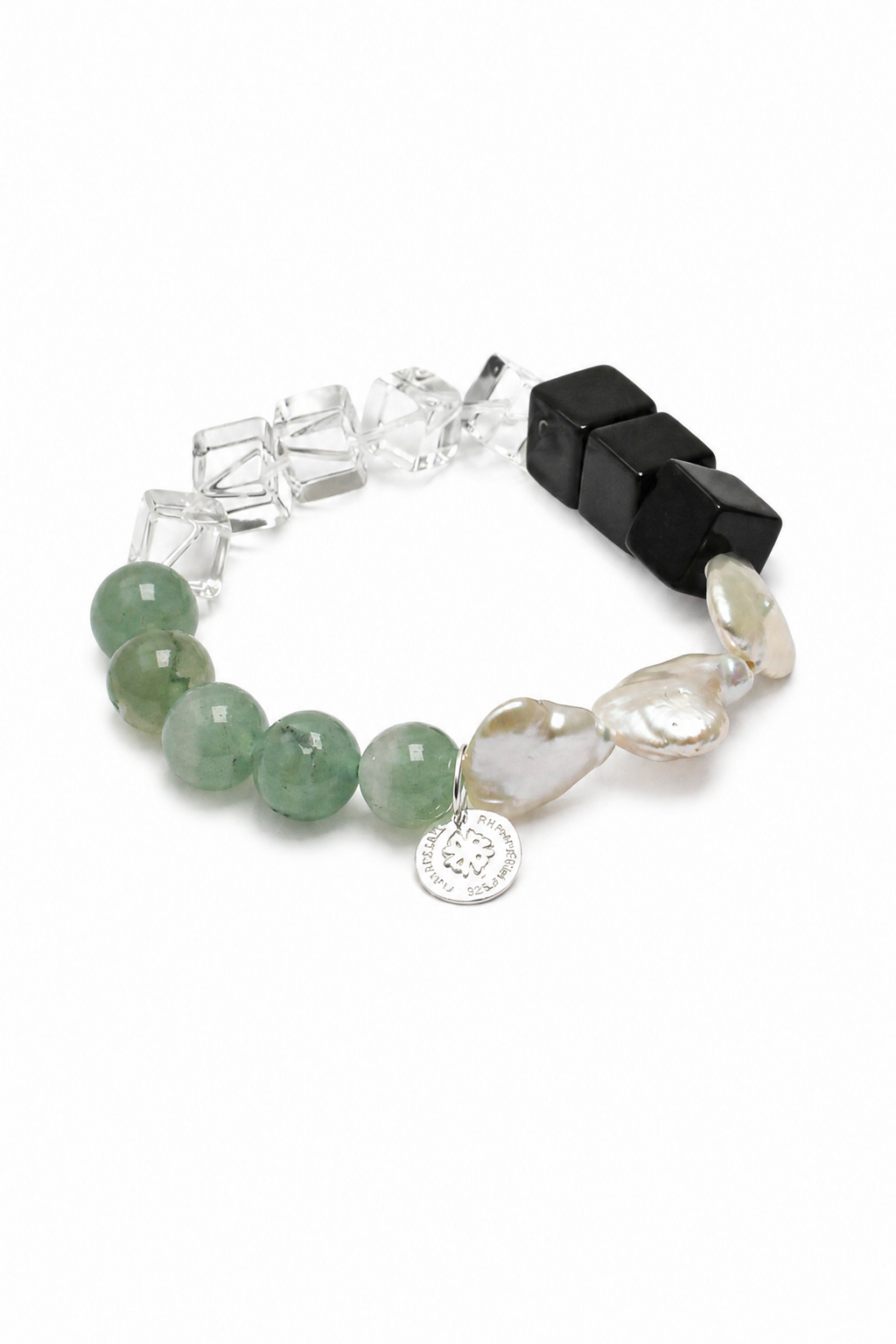 VERDANT CORE · Onyx & Aventurine Bracelet