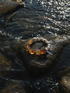 AMBER SURGE · Citrine & Pearl Bracelet