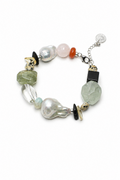 WILDERNESS ESSENCE · Green Quartz & Prehnite Bracelet