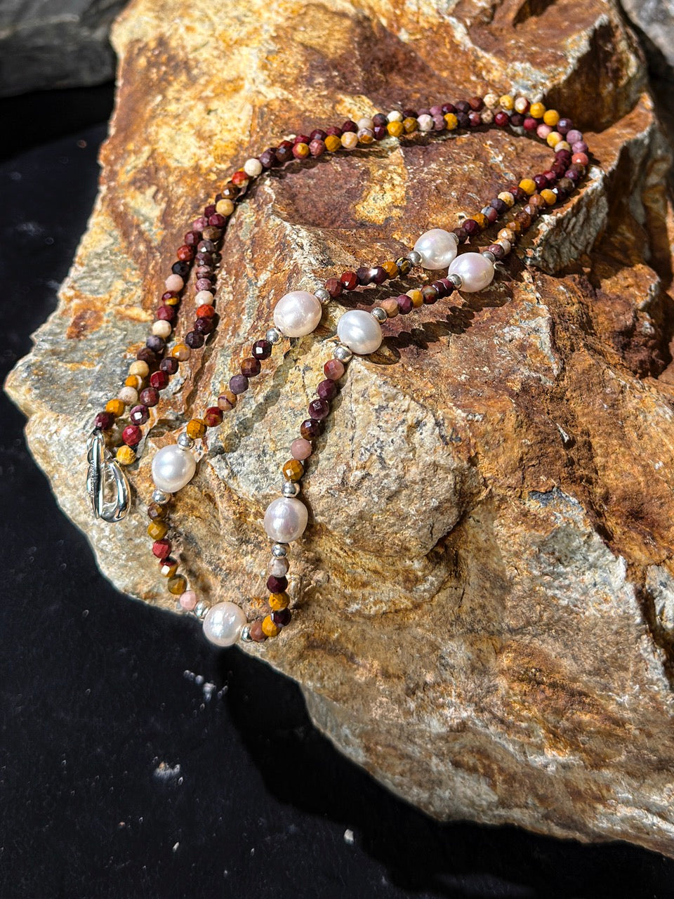 OAKEN AXIS · Yellow Jasper Necklace