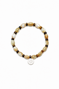 SHELL CORE · Trochus Shell & Tiger's Eye Bracelet